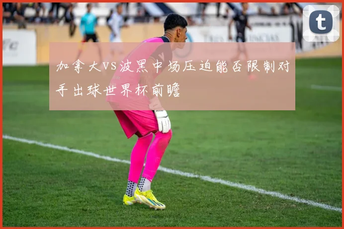 加拿大vs波黑中场压迫能否限制对手出球世界杯前瞻